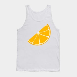 Orange Wedge (white background) Tank Top